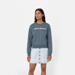 Dickies Woman's Wordmark Fleece - Storm 15 Dickies Woman's Wordmark Fleece - Storm -Fashion Lady dickies woman s wordmark fleece storm 1 1