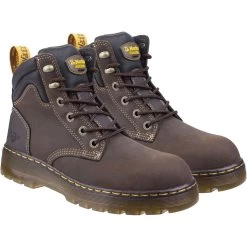 Dr Martens Brace Safety Boots - Brown