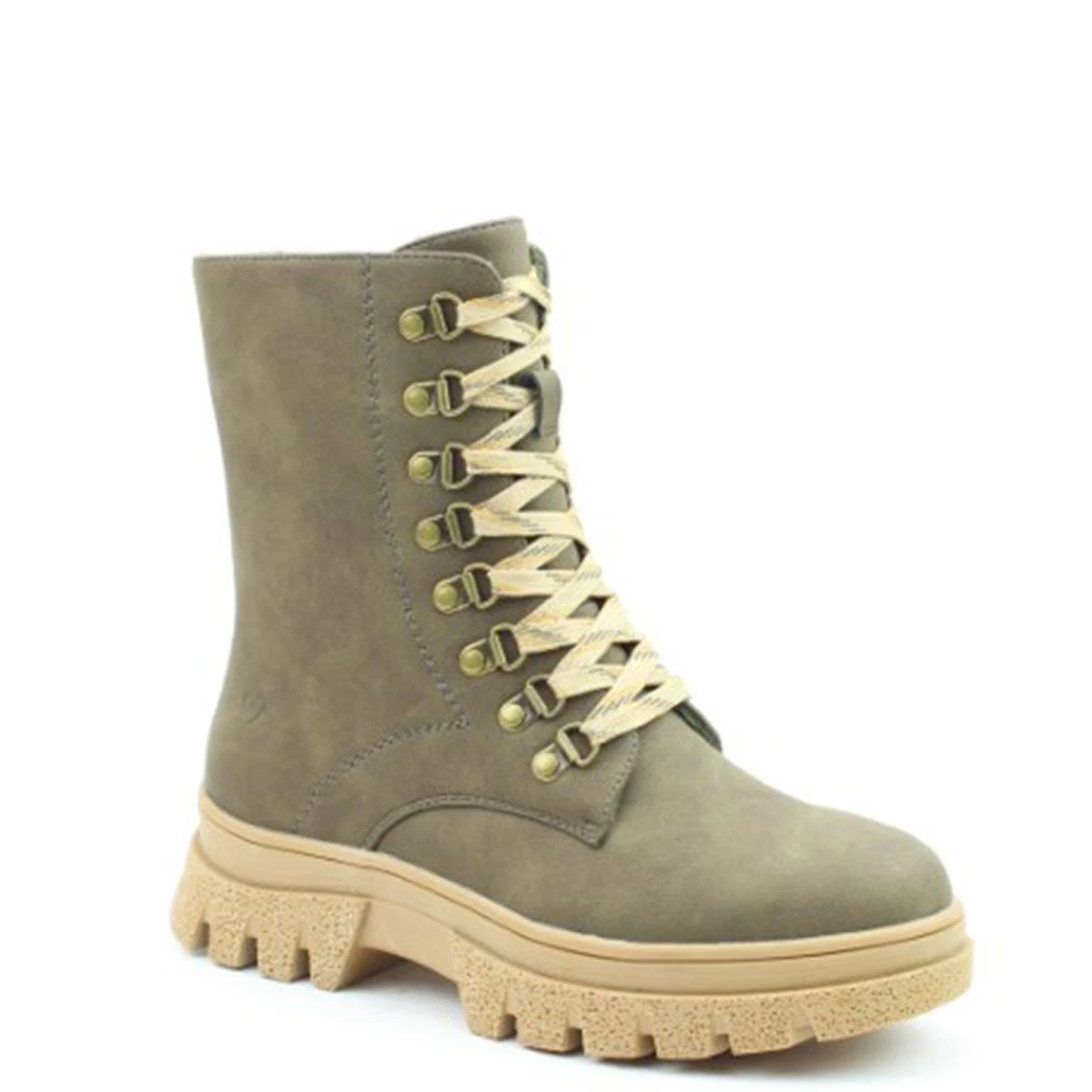 Heavenly Feet Women's Driscoll Ankle Boots - Khaki 1 Heavenly Feet Women's Driscoll Ankle Boots - Khaki