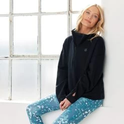 Dare 2b Women's Recoup II Half Zip Sweatshirt - Black -Fashion Lady dwa606 800 m 1