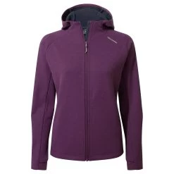 Craghoppers Women's Dynamic Pro Hood Day Jacket - Damson -Fashion Lady dynamic pro hood djkt damson 2