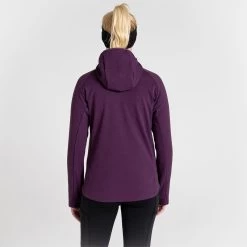 Craghoppers Women's Dynamic Pro Hood Day Jacket - Damson -Fashion Lady dynamic pro hood djkt damson 3