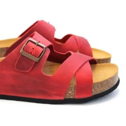 Plakton Women's Elche Mid Apure Sandals - Rojo -Fashion Lady elche mid apure rojo 2 1
