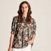 Joules Women's Eloisa Blouse - Grey Floral