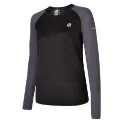 Dare 2b Women's Exchange III Thermal Baselayer Set - Black/Ebony Grey 16 Dare 2b Women's Exchange III Thermal Baselayer Set - Black/Ebony Grey -Fashion Lady exchange base layer set womens 5