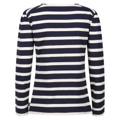 Regatta Women's Federica Striped Long Sleeve Top - Navy/Light Vanilla -Fashion Lady federica navy ltvanil