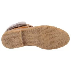 Hush Puppies Women’s Florence Boots – Tan -Fashion Lady florence laced boot tan 3