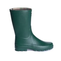 Le Chameau Women’s Iris Bottillon Jersey Lined Wellington Boots – Vert Foncé -Fashion Lady fonce 2
