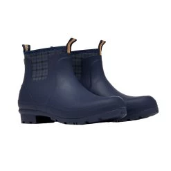 Joules Women's Foxton Neoprene Wellibobs - French Navy -Fashion Lady foxton french navy 3 1