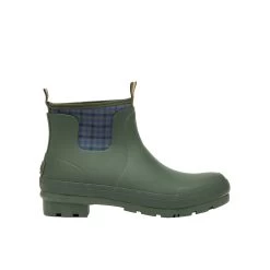 Joules Women's Foxton Neoprene Wellibobs - Heritage Green -Fashion Lady foxton heritage green 1