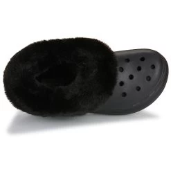 Crocs Unisex Furever Crush Shoes - Black -Fashion Lady furever crush blk black 7