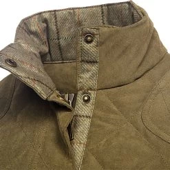 Baleno Women's Halifax Quilted Jacket - Light Khaki -Fashion Lady halifax quilted jacket lt khaki 2