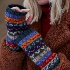Pachamama Women's Elveden Handwarmers - Multicolour -Fashion Lady handwarmer elvedon1