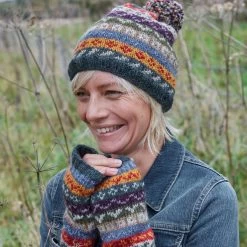 Pachamama Women's Elveden Handwarmers - Multicolour -Fashion Lady handwarmer elvedon4