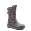 Heavenly Feet Women's Hannah4 Mid Boot - Chocolate