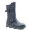 Heavenly Feet Women's Hannah4 Mid Boot - Navy