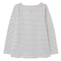 Joules Women’s Harbour Jersey Top – Cream/Navy Stripe 9 Joules Women’s Harbour Jersey Top – Cream/Navy Stripe -Fashion Lady harbour jersey 4