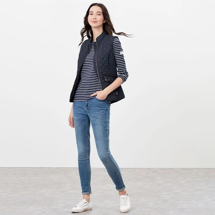 Joules Women’s Harbour Jersey Top – Navy Cream Stripe 6 Joules Women’s Harbour Jersey Top – Navy Cream Stripe - Image 6