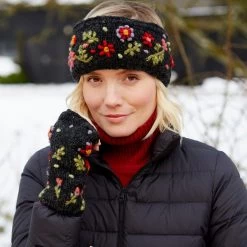 Pachamama Women's Lugano Headband - Charcoal -Fashion Lady headband lugano4 1