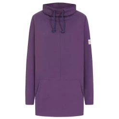 Lazy Jacks Women's High Neck Sweatshirt - Mauve