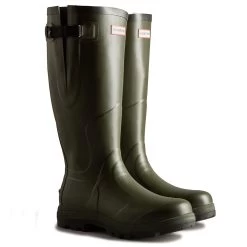 Hunter Balmoral Classic Field Wellington Boots - Dark Olive