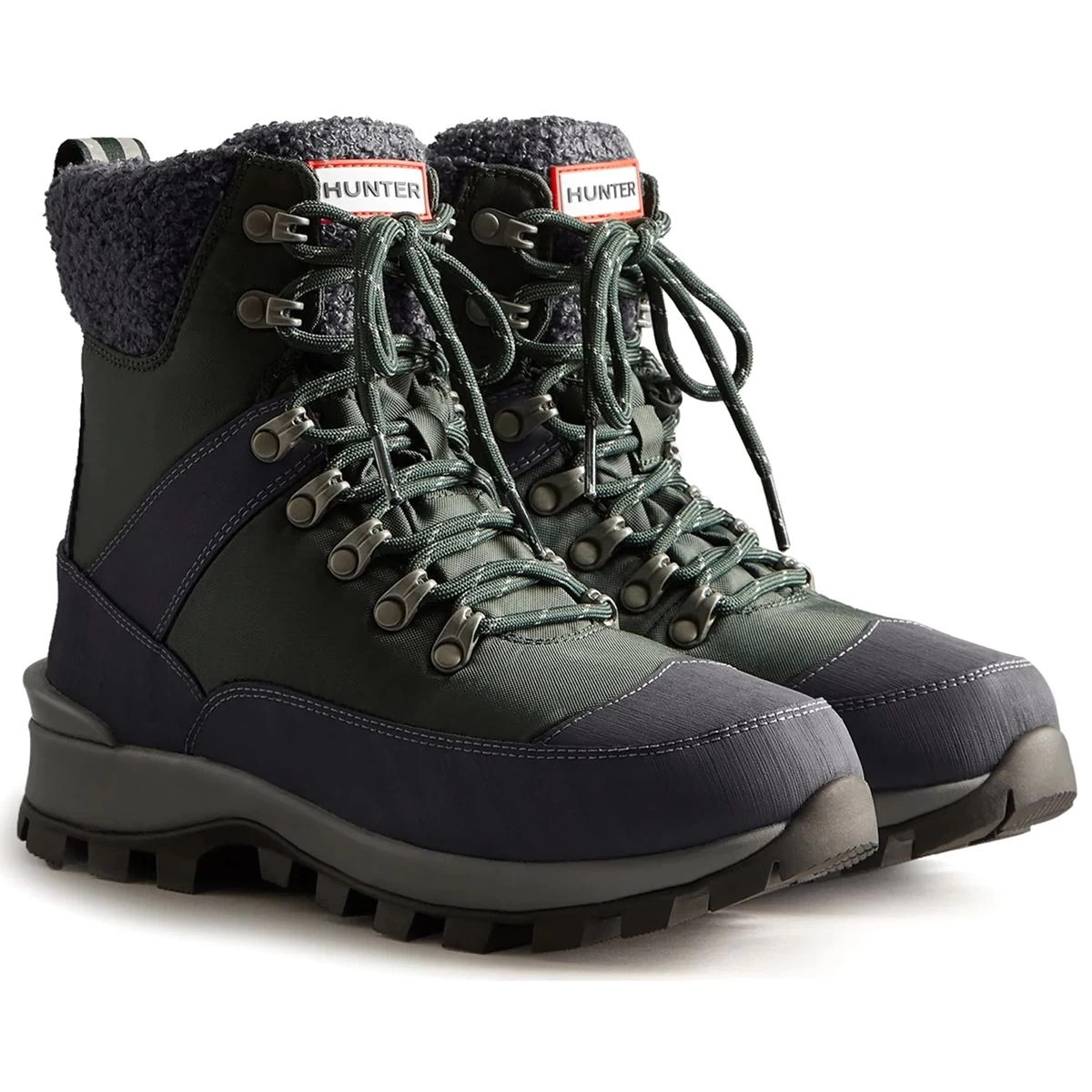 Hunter Women’s Commando Boots – Arctic Moss/ Henson Navy 6 Hunter Women’s Commando Boots – Arctic Moss/ Henson Navy - Image 6