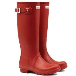 Hunter Women's Original Tall Wellington Boots - Military Red