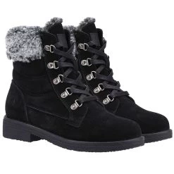 Hush Puppies Women’s Florence Boots – Black -Fashion Lady hush puppies florence boots black1 1