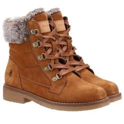 Hush Puppies Women’s Florence Boots – Tan