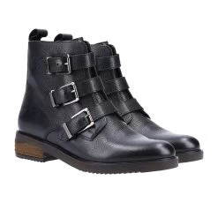 Hush Puppies Women’s Pria Boots – Black -Fashion Lady hush puppies pria boots black1 1