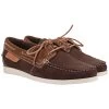 Cotswold Women's Idbury Boat Shoes - Chocolate Brown