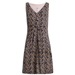 Weird Fish Women's Indus Printed Jersey Tunic - Dark Navy