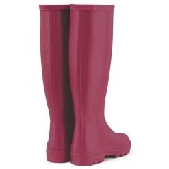Le Chameau Women's Iris Jersey Lined Wellington Boots - Rose -Fashion Lady iris rose 4