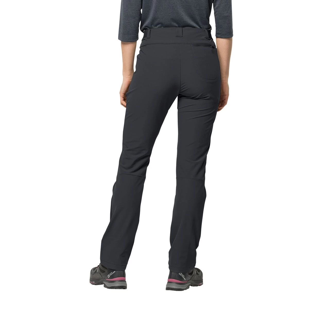 Jack Wolfskin Women’s Geigelstein Trousers – Black 2 Jack Wolfskin Women’s Geigelstein Trousers – Black - Image 2