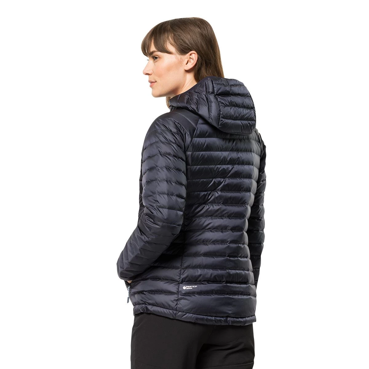 Jack Wolfskin Women’s Passamani Down Jacket – Graphite 2 Jack Wolfskin Women’s Passamani Down Jacket – Graphite - Image 2