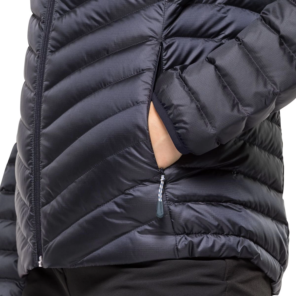 Jack Wolfskin Women’s Passamani Down Jacket – Graphite 3 Jack Wolfskin Women’s Passamani Down Jacket – Graphite - Image 3