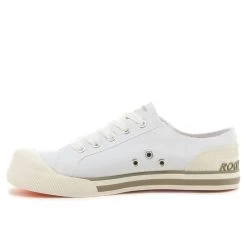 Rocket Dog Women's Jazzin 8A Canvas Trainers - White -Fashion Lady jazzin 2