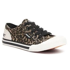 Rocket Dog Women's Jazzin Trainers - Leopard Print -Fashion Lady jazzin leopard 5