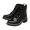 Lotus Women's Jojo Patent Boot - Black