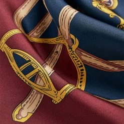 Joules Women's Bloomfield Silk Scarf - Equestrian Navy -Fashion Lady joules women s bloomfield silk scarf equestrian navy 11