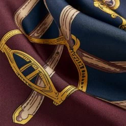 Joules Women's Bloomfield Silk Scarf - Equestrian Navy -Fashion Lady joules women s bloomfield silk scarf equestrian navy 6