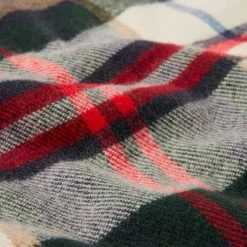 Joules Women's Langtree Scarf - Green Check -Fashion Lady joules women s langtree scarf green check 10