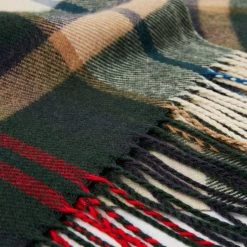 Joules Women's Langtree Scarf - Green Check -Fashion Lady joules women s langtree scarf green check 8