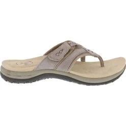 Free Spirit Women's Juliet Flip Flops - Khaki/Pebble -Fashion Lady juliet new khaki 3