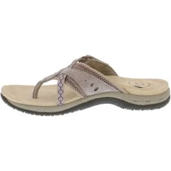 Free Spirit Women's Juliet Flip Flops - Khaki/Pebble -Fashion Lady juliet new khaki 5