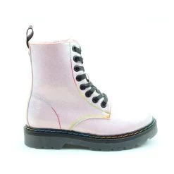 Heavenly Feet Women’s Justina Rainbow Boots – Pink Glitter -Fashion Lady justina pink 2