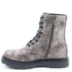 Heavenly Feet Women's Justina 2 Marble Print Mid Boots - Mink -Fashion Lady justina2 marble print mink 2