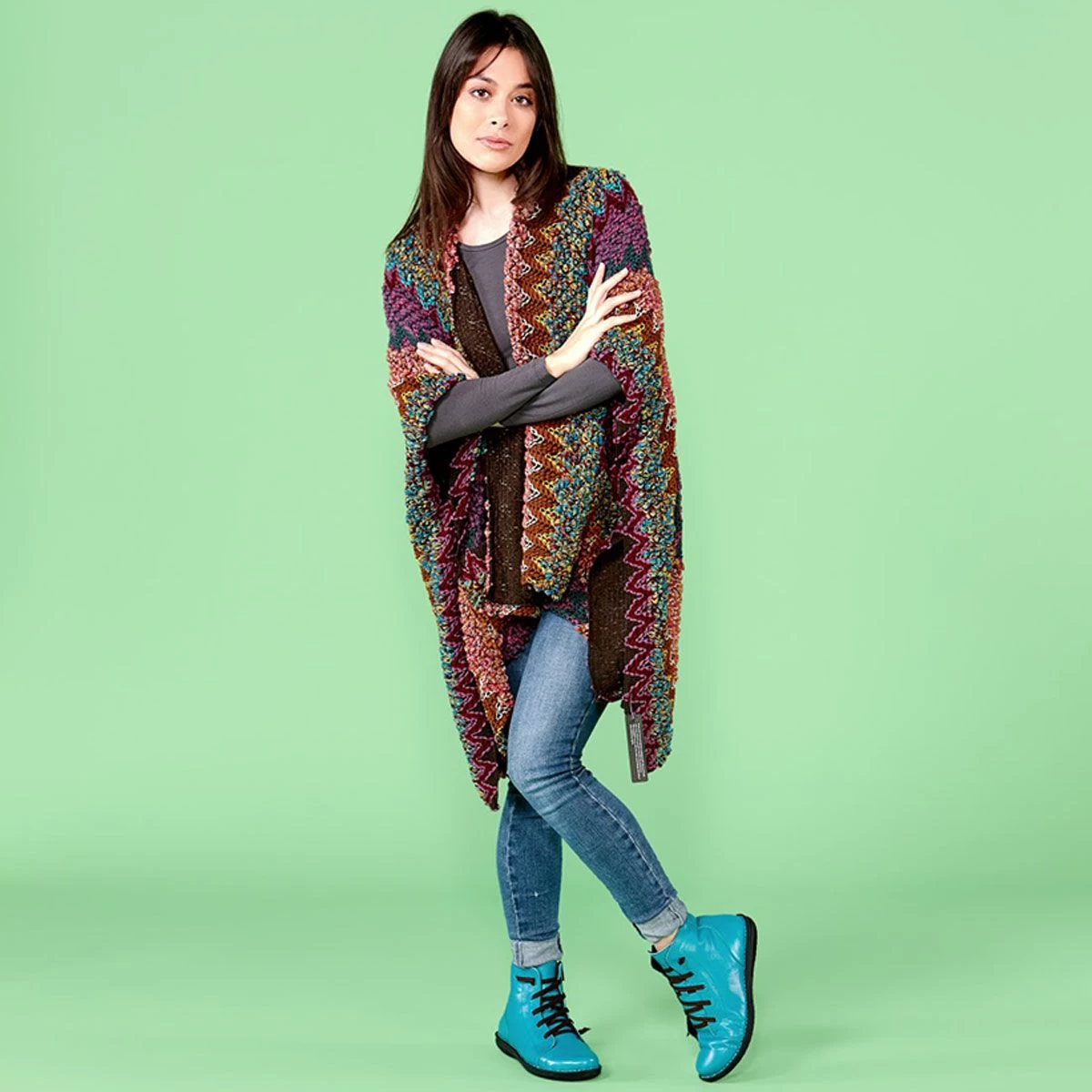 Adesso Women's Kai Boots - Aqua 2 Adesso Women's Kai Boots - Aqua - Image 2