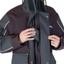 Kaiwaka Women's Stormforce Lady Of The Land Parka - Navy/Aubergine -Fashion Lady kaiwaka 1