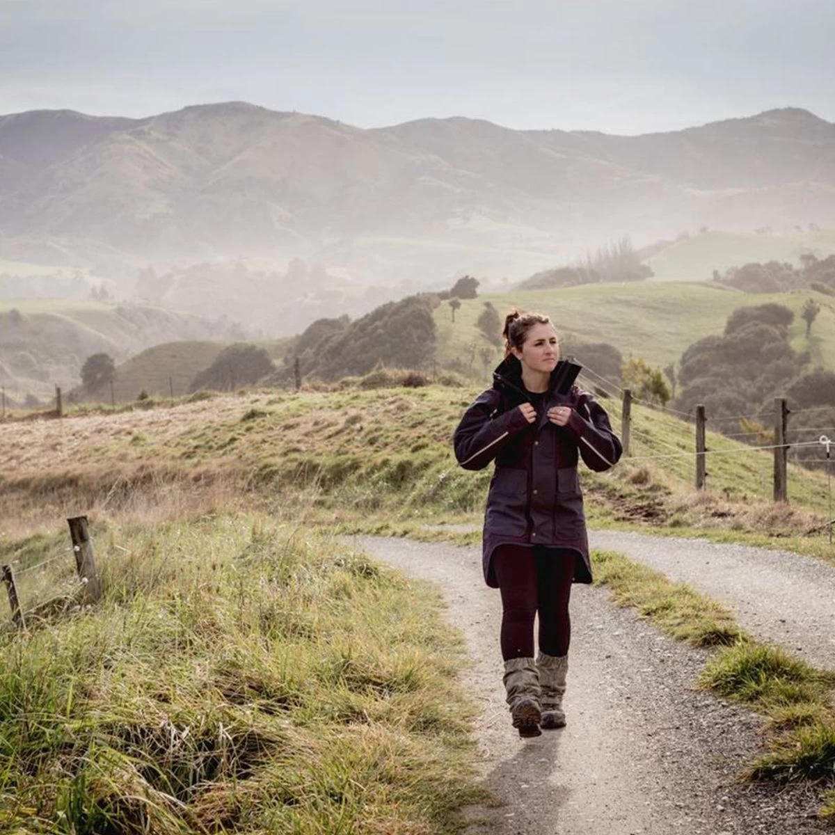 Kaiwaka Women's Stormforce Lady Of The Land Winter Jacket - Navy/Aubergine 1 Kaiwaka Women's Stormforce Lady Of The Land Winter Jacket - Navy/Aubergine